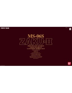 PG GUNDAM MS-06S ZAKU II