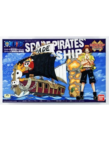 One Piece Grand Ship Collection - Maqueta Plastic Model Kit Spade Pirates Ship