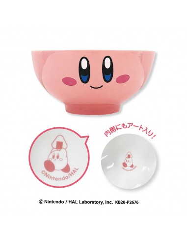 Kirby of the Stars face shaped bowl