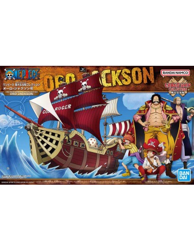 One Piece Grand Ship Collection - Maqueta Plastic Model Kit Oro Jackson