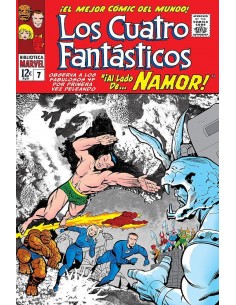 BIBLIOTECA MARVEL 27 LOS 4 FANTASTICOS 07 1965