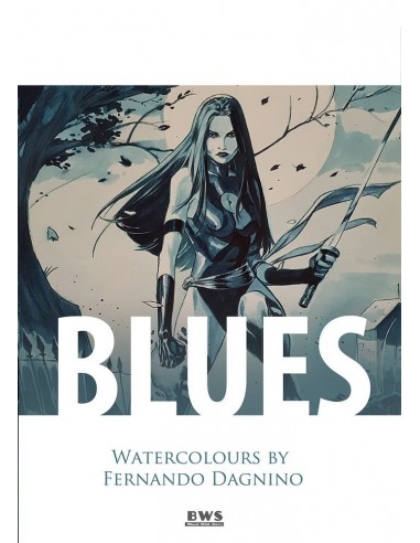 Blues. Watercolours by Fernando Dagnino (Rústica)