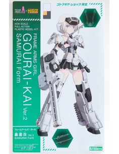 FRAME ARMS GIRL MAQUETA PLASTIC MODEL KIT GOURAI-KAI VER. 2 SAMURAI FORM