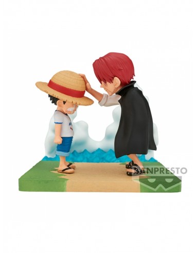 ONE PIECE WORLD COLLECTABLE LOG STORIES - MONKEY.D.LUFFY Y SHANKS