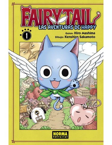 Fairy tail las aventuras de Happy 01