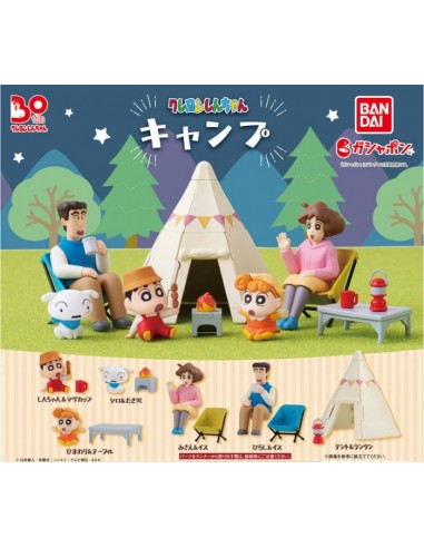 Crayon Shin-chan Camp Figure Set
