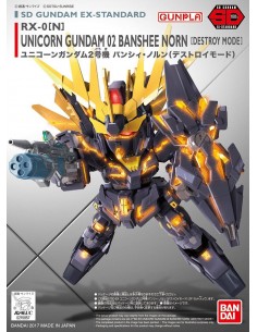 SD GUNDAM EX-STANDARD UNICORN GUNDAM 02 BANSHEE NORN (DESTROY MODE)