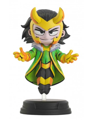 Marvel Animated Estatua Loki 10 cm