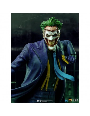 Estatua The Joker Deluxe Version - DC Comics - Art Scale 1/10 - Iron Studios