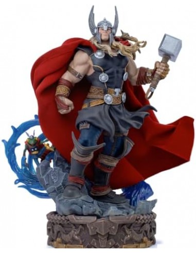 Estatua Thor Unleashed Deluxe - Marvel Comics - Art Scale 1/10 - Iron Studios