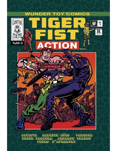 WUNDER TOY COMICS 1 TIGER FIST ACTION