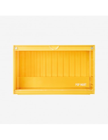 POP MART MINI DISPLAY CONTAINER (YELLOW)