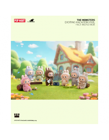 THE MONSTERS - TASTY MACARONS VINYL FACE