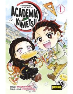 GUARDIANES DE LA NOCHE. ACADEMIA KIMETSU 01