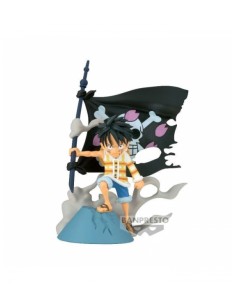 ONE PIECE WORLD COLLECTABLE FIGURE LOG STORIES-MONKEY D. LUFFY