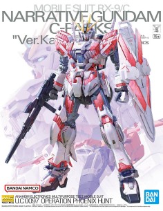 MG GUNDAM NARRATIVE C-PACKS VER KA 1/100