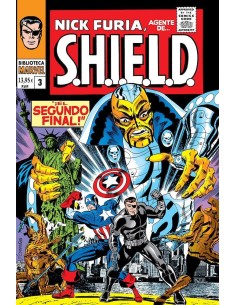 BIBLIOTECA MARVEL 72 NICK FURIA AGENTE DE S.H.I.E.L.D. 03