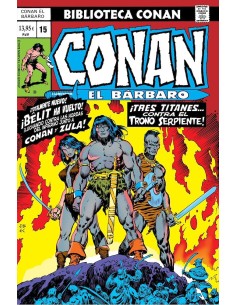 BIBLIOTECA CONAN. CONAN EL BARBARO 15