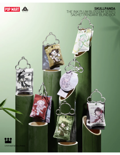 SKULLPANDA THE INK PLUM BLOSSOM SERIES-SACHET PENDANT BLIND BOX 2