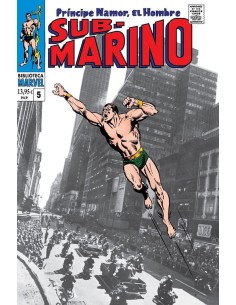 BIBLIOTECA MARVEL 97. NAMOR, EL HOMBRE SUBMARINO 5. 1968