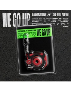 BABYMONSTER - WE GO UP 2ND MINI ALBUM MINI BEAM KEYRING VER