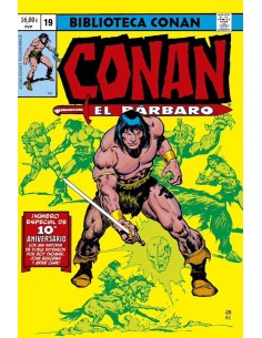 BIBLIOTECA CONAN. CONAN EL BARBARO 19 1980