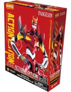 EVANGELION - Unit 02 - Model Kit Action Edition Blokees