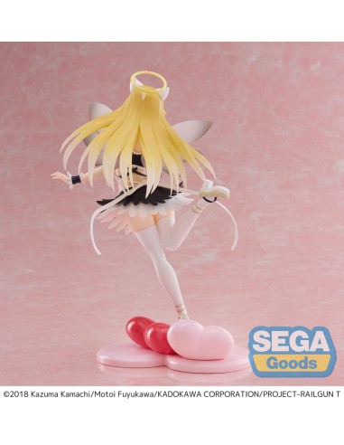 A CERTAIN SCIENTIFIC RAILGUN T ESTATUA LUMINASTA PVC MISAKI SHOKUHOU FALLEN ANGEL MAID