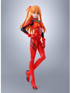 NEON GENESIS EVANGELION FIGURA S.H.FIGUARTS ASUKA SHIKIGAMI LANGLEY 14 CM 2