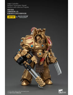 Warhammer 40k Figura 1/18  Aquilon Terminator Squad Aquilon with Infernus Firepike 12 cm 2