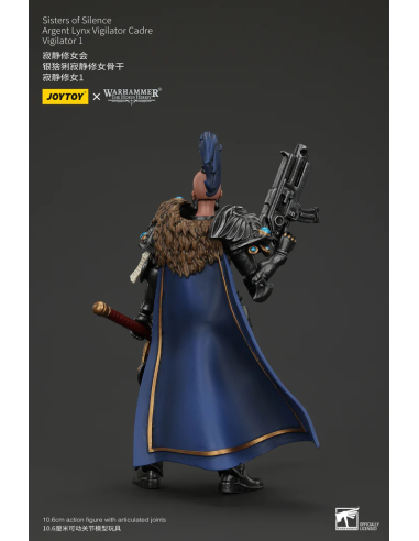 Warhammer 40k Figura 1/18 Sisters of Silence Argent Lynx Vigilator Cadre Vigilator 1 12 cm