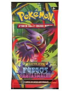 SOBRE POKÉMON MEGAEVOLUCIÓN FUEGOS FANTASMALES