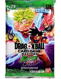 SOBRE FEARSOME RIVALS (INGLES) DRAGON BALL SUPER CARD GAME MASTERS