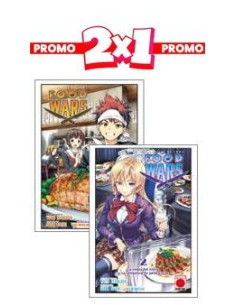 Food Wars (Shokugeki no Sōma) - Pack tomos 1 y 2
