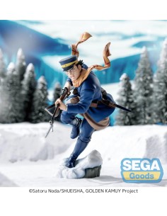 GOLDEN KAMUY ESTATUA PVC XROSS LINK ANIME SAICHI SUGIMOTO