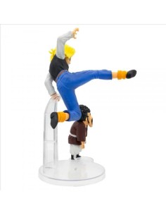 DRAGON BALL Z - ANDROID 18 & MR. SATAN - FIGURE MATCH MAKERS 2