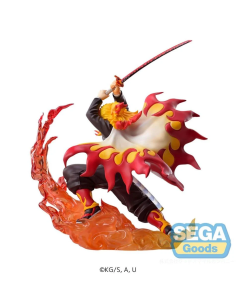 DEMON SLAYER:KIMETSU NO YAIBA ESTATUA 12 CM PVC KYOJIRO RENGOKU XROSS LINK ANIME GUARDIANE 2