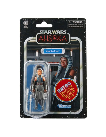 AHSOKA TANO FIGURA 9,5 CM STAR WARS: AHSOKA RETRO