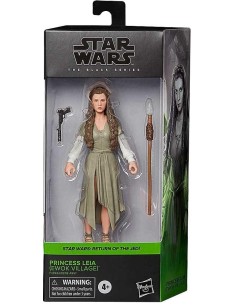 PRINCESS LEIA EWOK VILLAGE FIGURA 15 CM SW RETURN OF THE JEDI BLACK SERIES