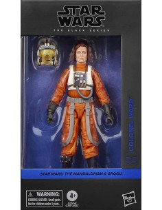 COLONEL WARD FIGURA 15 CM STAR WARS: THE MANDALORIAN & GROGU