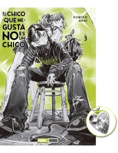 El chico que me gusta no es un chico 03 Edición Especial + Sobrecubierta Alternativa + Collar Púa