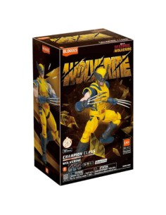FIGURA CHAMPION CLASS MARVEL 05 HEROES: WOLVERINE