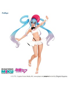 HATSUNE MIKU GT PROJECT ESTATUA PVC TRIO-TRY-IT RACING MIKU 2024 SUMMER HOLIDAY VER. 23 CM