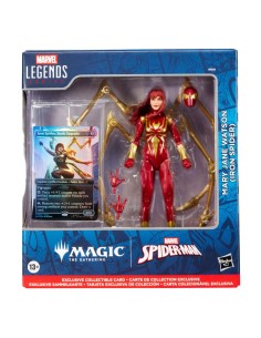 Marvel Legends Magic: The Gathering - Mary Jane Watson (Iron Spider) (con carta exclusiva metalizada)