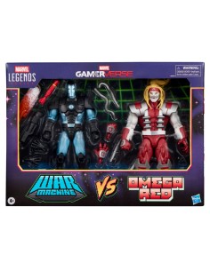 Marvel Legends Gamerverse Pack de 2 Figuras War Machine vs. Omega Red