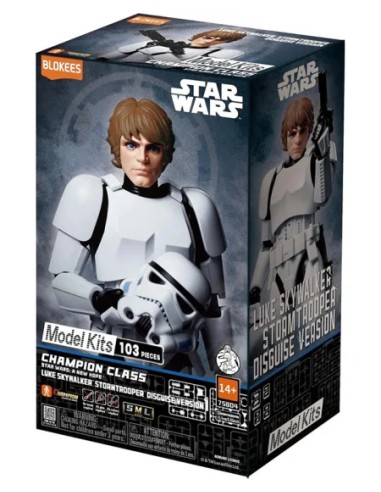 FIGURA CHAMPION CLASS STAR WARS 04: LUKE SKYWALKER STORMTROOPER