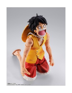 ONE PIECE FIGURA S.H.FIGUARTS MONKEY D. LUFFY MARINEFORD 2