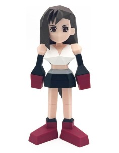 Final Fantasy VII Polygon - Vinyl Tifa Lockhart 2