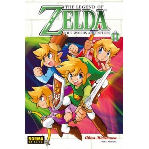 The Legend of Zelda Nº 08 - Four Swrods Adventures Vol. 1