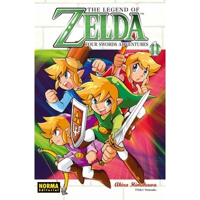 The Legend of Zelda Nº 08 - Four Swrods Adventures Vol. 1
